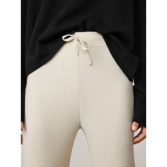 Lisa Yang heather cashmere trousers cream XS - Picture 4 of 9